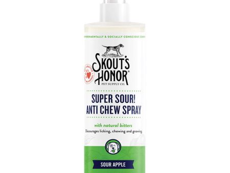 Skout s Honor Super Sour! Anti Chew Spray 16oz Bottle Online now