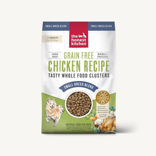 The Honest Kitchen Dry Dog Food Clusters Grain-Free Small-Breed Chicken Recipe on Sale