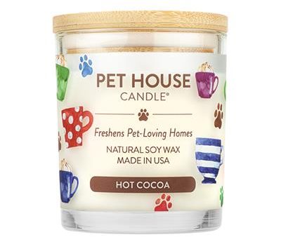 One Fur All Pet House 9oz Candle - Hot Cocoa Sale