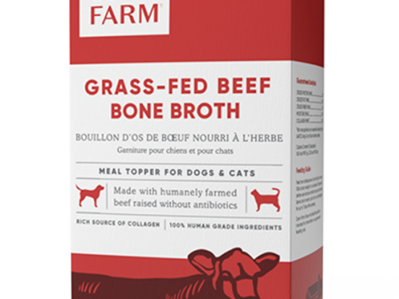 Open Farm Bone Broth Topper for Dogs & Cats - Grass-Fed Beef 32oz Tetra Hot on Sale