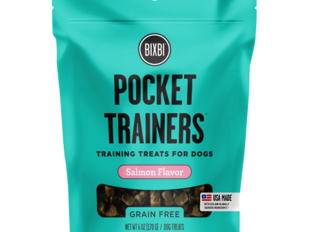 Bixbi Soft Dog Treats Pocket Trainers Salmon Flavor 6oz Bag Fashion