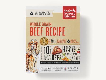 The Honest Kitchen Dehydrated Dog Food Whole Grain Beef Recipe on Sale