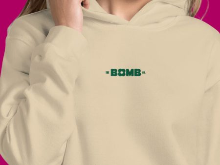 The Bomb Co. Embroidered Hoodie Hot on Sale