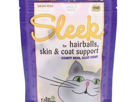 In Clover Feline SLEEK Skin & Coat Treats for Cats Supply