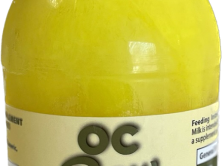 OC Raw Frozen Pure & Simple Yellow Goat Milk w  Turmeric & Black Pepper 32oz Online Hot Sale