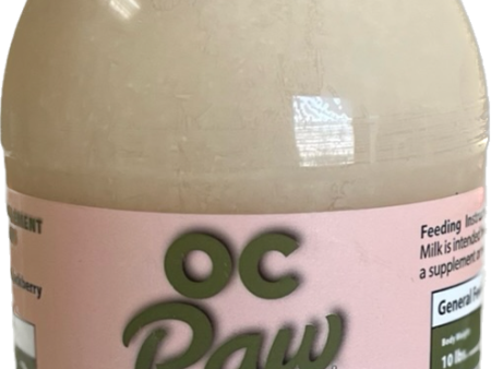 OC Raw Frozen Pure & Simple Pink Goat Milk w  Krill Oil & Blackberry 32oz Supply