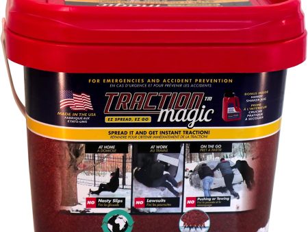 Safe Paw Traction Magic for Snow & Ice Instant Grip - 15lb Bucket Cheap