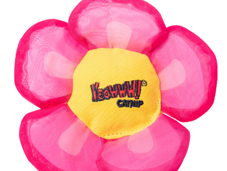 Yeowww! Daisy s Flower Top Pink Cat Toy Supply