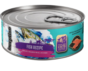 Inception Wet Cat Food Fish Recipe 5.5oz Can on Sale