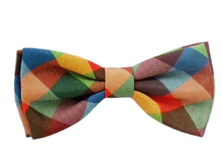 Huxley & Kent Fall Check Bow Tie Online now