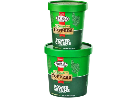 Primal Frozen Fresh Toppers - Power Greens on Sale