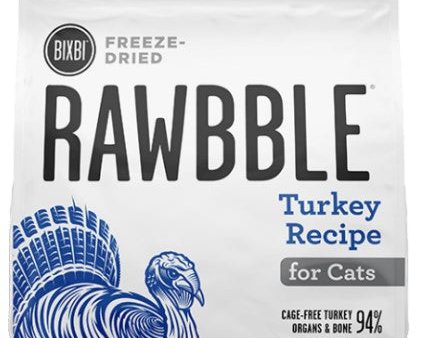 Bixbi RAWBBLE® Freeze-Dried Cat Food Turkey Recipe Fashion