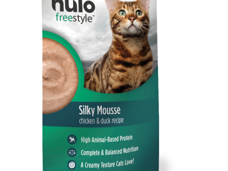 Nulo Wet Cat Food FreeStyle Silky Mousse Grain-Free Chicken & Duck Recipe 2.8oz Pouch Single Online Sale