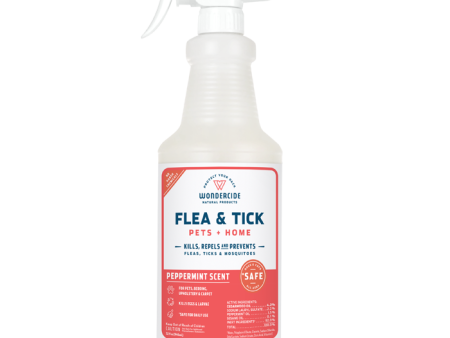 Wondercide Natural Flea & Tick Spray for Pets + Home - Peppermint For Cheap