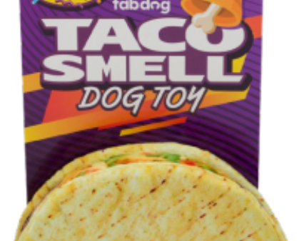 Fab Dog Fast Foodies Taco Smell Taco Dog Toy Online Sale