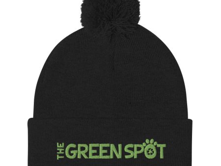 The Green Spot - Pom-Pom Beanie Hot on Sale