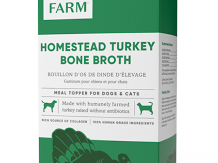 Open Farm Bone Broth Topper for Dogs & Cats - Homestead Turkey 32oz Tetra For Discount