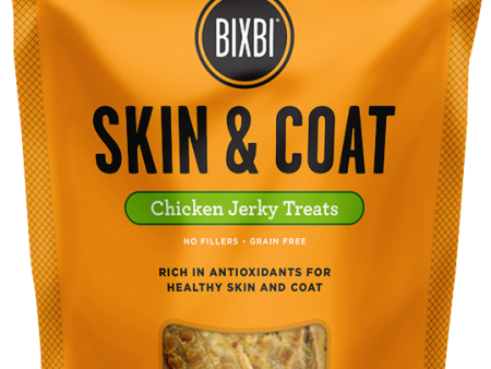 Bixbi Jerky Dog Treats Skin & Coat Chicken Sale