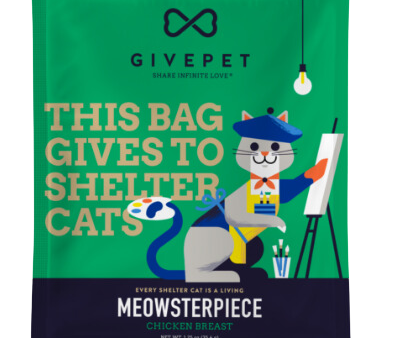 GivePet Grain Free Freeze-Dried Cat Treats - Meowsterpiece Chicken 1.25oz Bag Discount