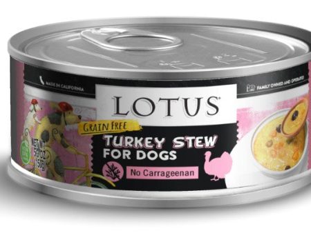 Lotus Wet Dog Food Stews - Turkey Recipe on Sale