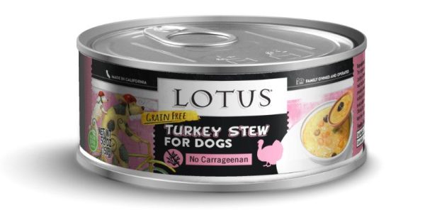 Lotus Wet Dog Food Stews - Turkey Recipe on Sale