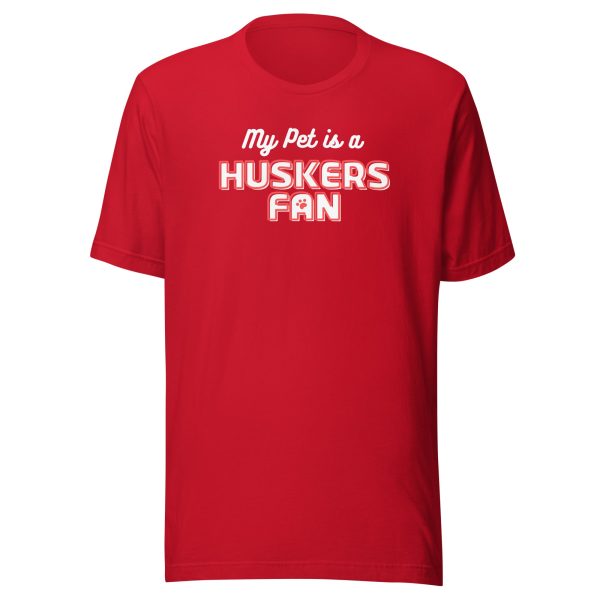 My Pet is a Huskers Fan t-shirt Supply