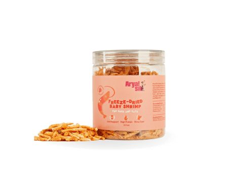 Arya Sits Freeze-Dried Baby Shrimp 2.6oz For Sale