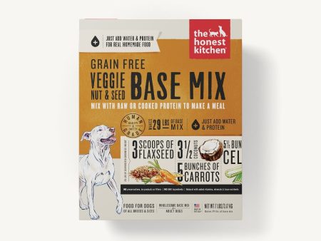 The Honest Kitchen Dehydrated Dog Food Base Mix Grain-Free Veggie, Nut & Seed Cheap