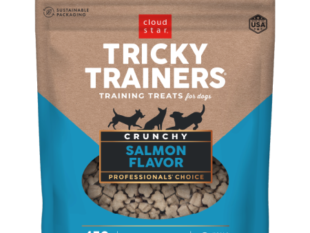 Cloud Star Dog Treats Tricky Trainers Crunchy Salmon 8oz Bag Supply