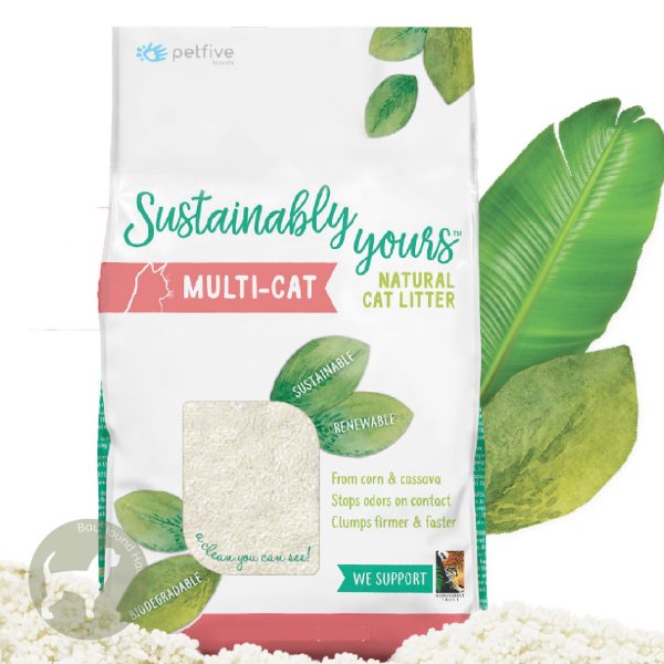 Sustainably Yours Cat Litter Natural Multi-Cat For Cheap