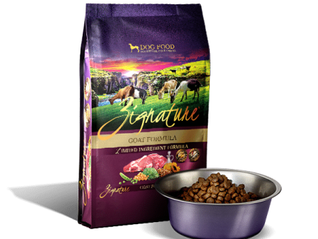 Zignature Dry Dog Food Grain-Free Goat Formula Online now