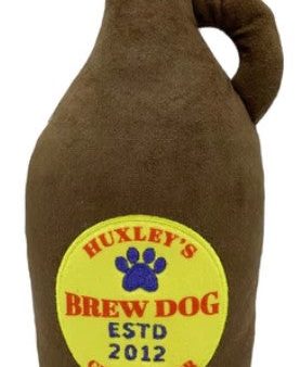 Lulubelles® Power Plush Beer Grrowler Dog Toy - Supply