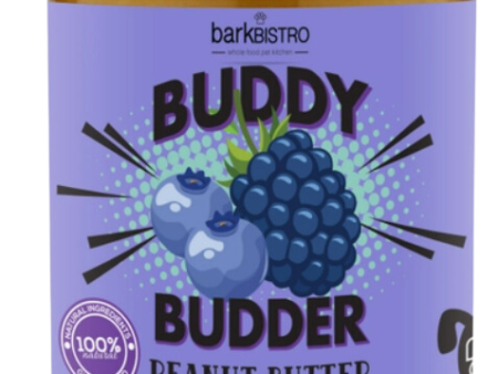 Bark Bistro Superberry Snoot Buddy Budder 17oz Jar Supply