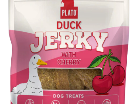 Plato Jerky Duck & Cherry 7oz Bag Hot on Sale