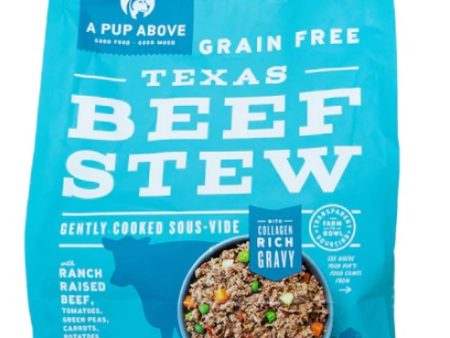 A Pup Above Frozen Gently Cooked Dog Food Texas Beef Stew For Discount