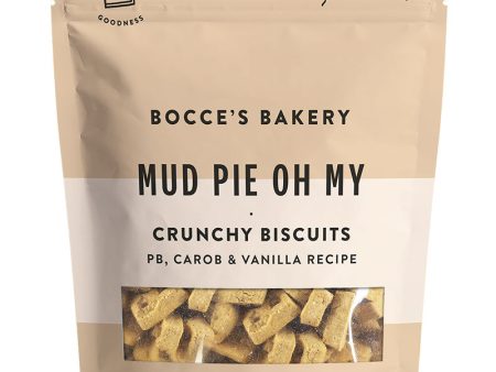 Bocce’s Everyday Crunchy Dog Biscuits - Mud Pie Oh My 5oz bag For Cheap