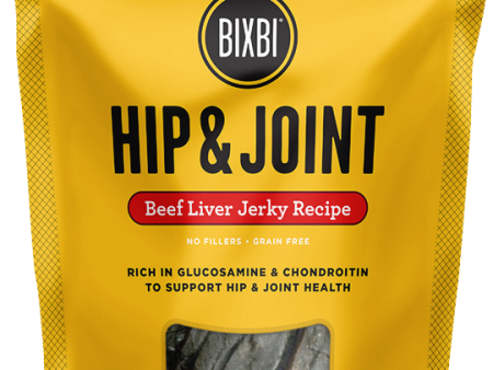 Bixbi Jerky Dog Treats Hip & Joint Beef Liver Cheap