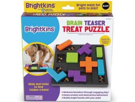 Brightkins Dog Brain Teaser Treat Puzzle Cheap