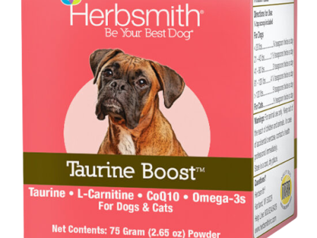 Herbsmith Taurine Boost Powder 75g Jar For Discount