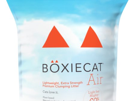 Boxiecat Air™ Lightweight - Extra Strength - Premium Clumping Cat Litter For Cheap