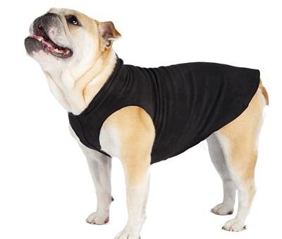 Gold Paw Stretch Fleece - Black Cheap