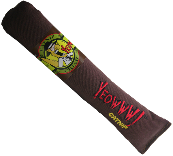 Yeowww! Cigar Brown Cat Toy Fashion