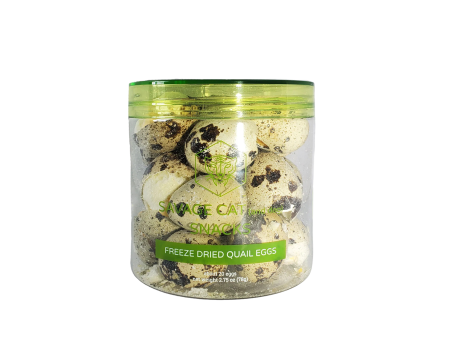 Savage Cat & Dog Snacks - Freeze-Dried Quail Eggs - 2.75oz Online Sale