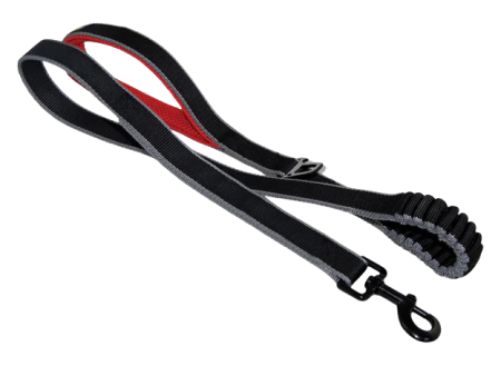 Kurgo Springback Leash 30  Black Online Sale