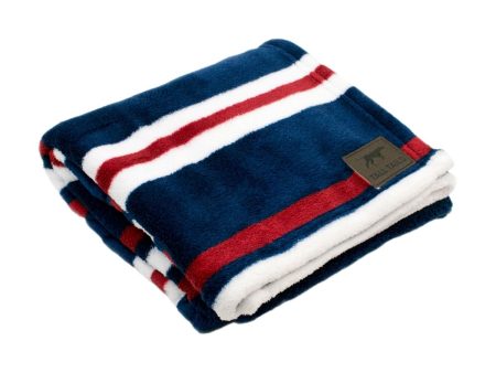 Tall Tails Dog Blanket - Nautical Stripe - 30  x 40  Online Hot Sale