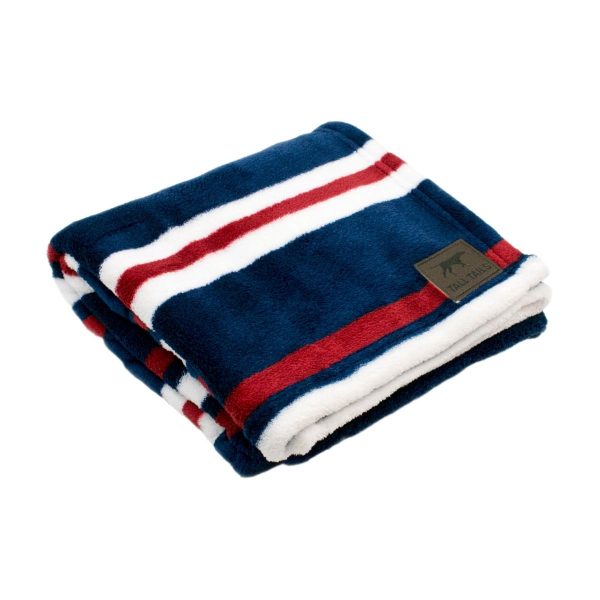 Tall Tails Dog Blanket - Nautical Stripe - 30  x 40  Online Hot Sale