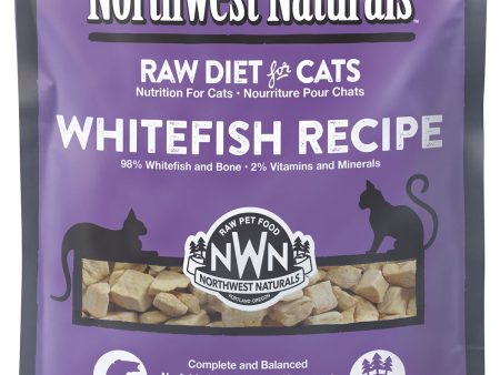 Northwest Naturals Frozen Raw Cat Food - Whitefish Recipe - 2lb Bag Cheap