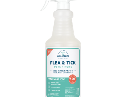 Wondercide Natural Flea & Tick Spray for Pets + Home - Cedar Hot on Sale