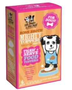 The Bear & The Rat Frozen Bone Broth Mighty Toppers 6pk Supply