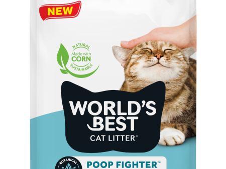 World s Best Cat Litter Multiple Cat Poop Fighter Formula 15lb Bag Sale